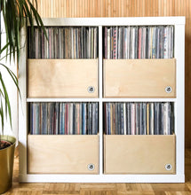 Lade das Bild in den Galerie-Viewer, 4x Vinyl-Rack PACKAGE - wood - 10% off